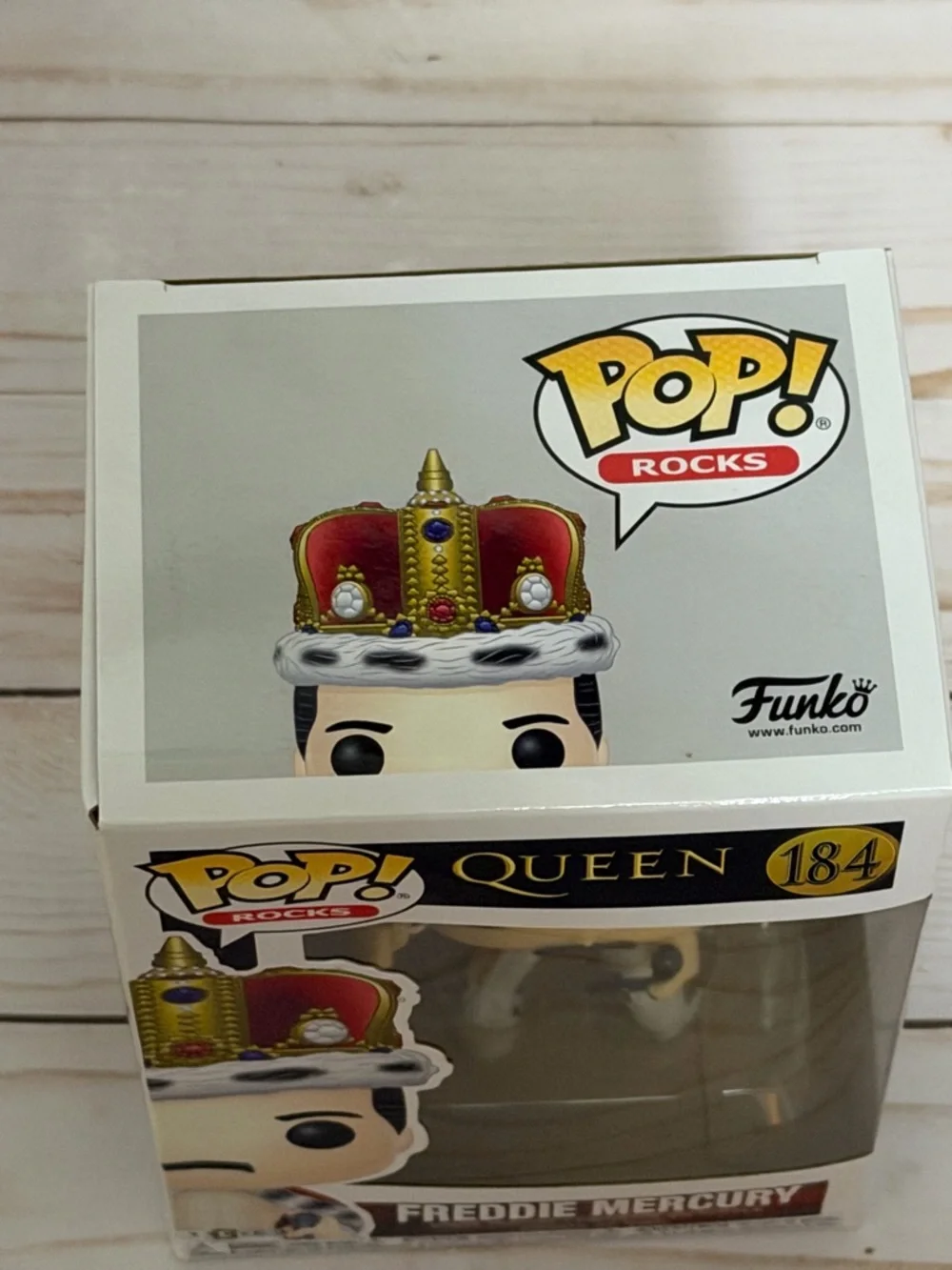 Funko Pop Rocks FREDDIE MERCURY Queen Vinyl Figure 184 - Picture 6 of 11